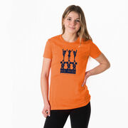 Cheerleading Women's Everyday Tee - We Rise By Lifting Others