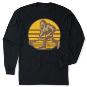 Guys Lacrosse Tshirt Long Sleeve - BigFoot