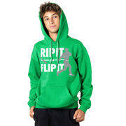 Baseball Hooded Sweatshirt - Rip It Flip It