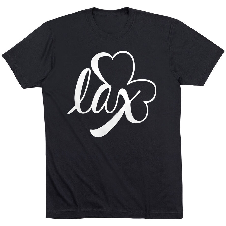 Girls Lacrosse Short Sleeve T-Shirt - Lax Shamrock