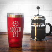 Soccer 20oz. Double Insulated Tumbler - Soccer Dad