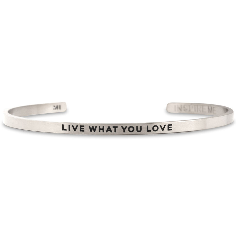 InspireME Cuff Bracelet - Live What You Love