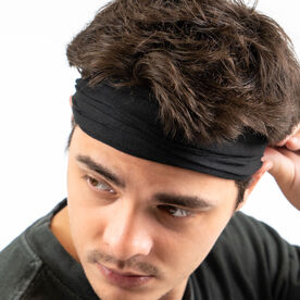 Long Multifunctional Headwear - Solid Black RokBAND