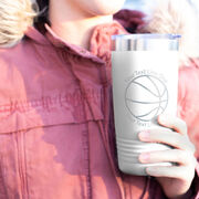 Basketball 20 oz. Double Insulated Tumbler - Icon