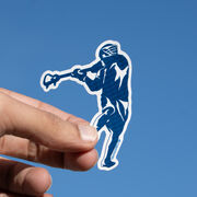 Guys Lacrosse Sticker - Jumpshot