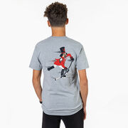Hockey T-Shirt Short Sleeve - Crushing Goals (Back Design)