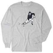 Hockey T-Shirt Long Sleeve - Rip It Reaper