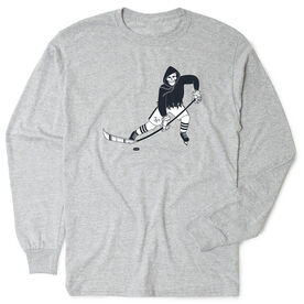 Hockey T-Shirt Long Sleeve - Rip It Reaper