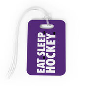 Hockey Bag/Luggage Tag - Eat Sleep Hockey