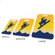 Snowboarding Bag/Luggage Tag - Airborne