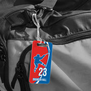 Hockey Bag/Luggage Tag - Personalized Hockey Slap Shot