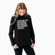 Lacrosse Long Sleeve Performance Tee - All Weekend Lacrosse