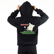 Soccer Hooded Sweatshirt - Soccer Ghoul (Back Design)