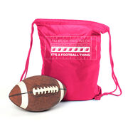Football Drawstring Backpack - 24-7 Football