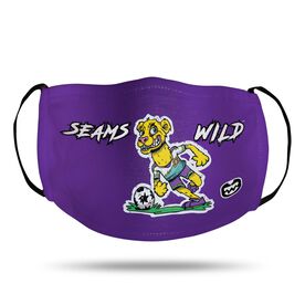 Seams Wild Soccer Face Mask - Lionardo