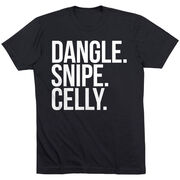 Hockey Short Sleeve T-Shirt - Dangle Snipe Celly Words