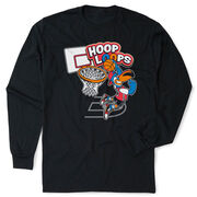 Basketball Tshirt Long Sleeve - Hoop Loops