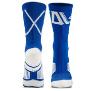 Custom Hockey Woven Mid-Calf Socks - Logo