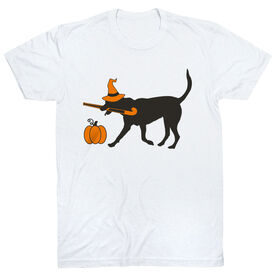 Field Hockey Short Sleeve T-Shirt - Witch Dog
