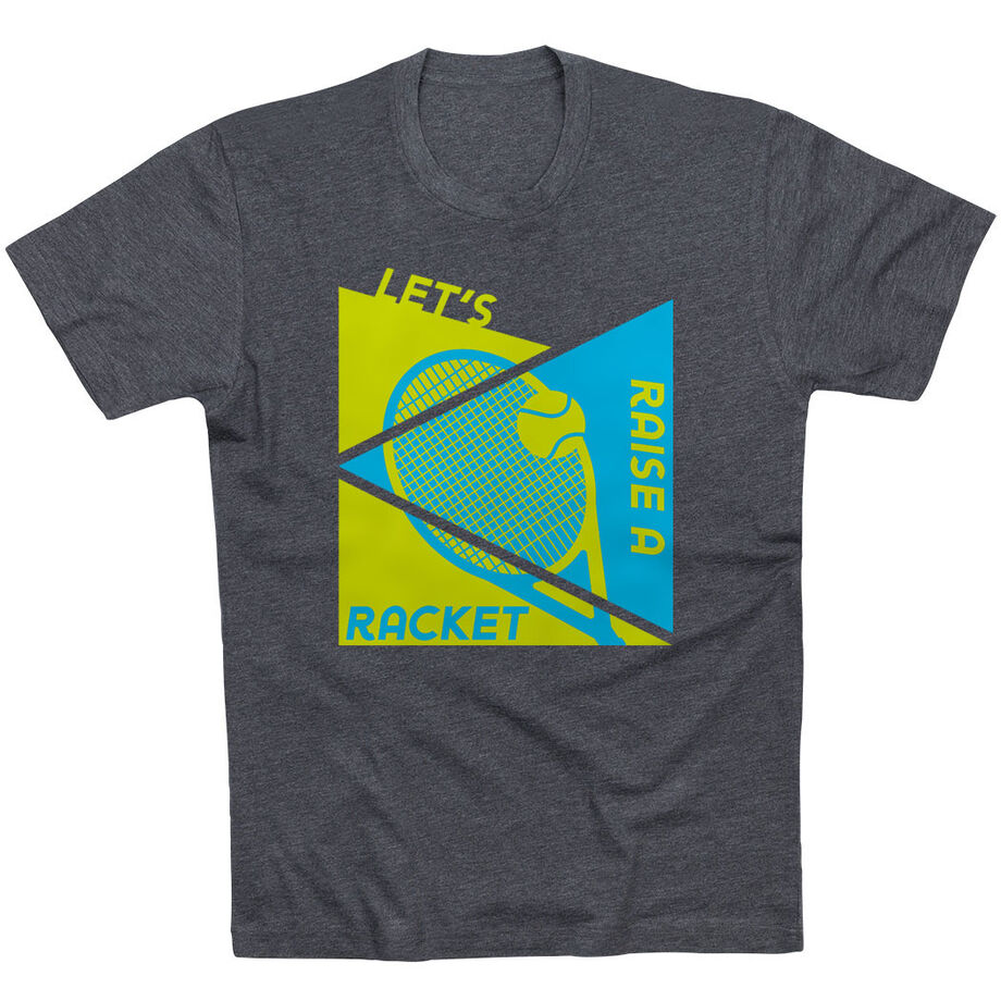 Tennis Short Sleeve T-Shirt - Let's Raise A Racket