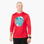 Pickleball Long Sleeve Performance Tee - Serve's Up