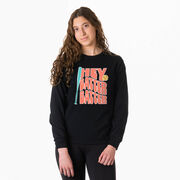 Softball Tshirt Long Sleeve - Hey Batter Batter