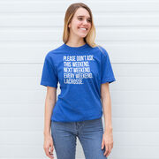 Lacrosse Short Sleeve T-Shirt - All Weekend Lacrosse