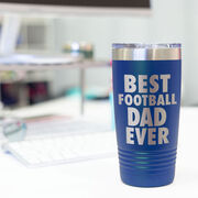 Football 20 oz. Double Insulated Tumbler - Best Dad Ever