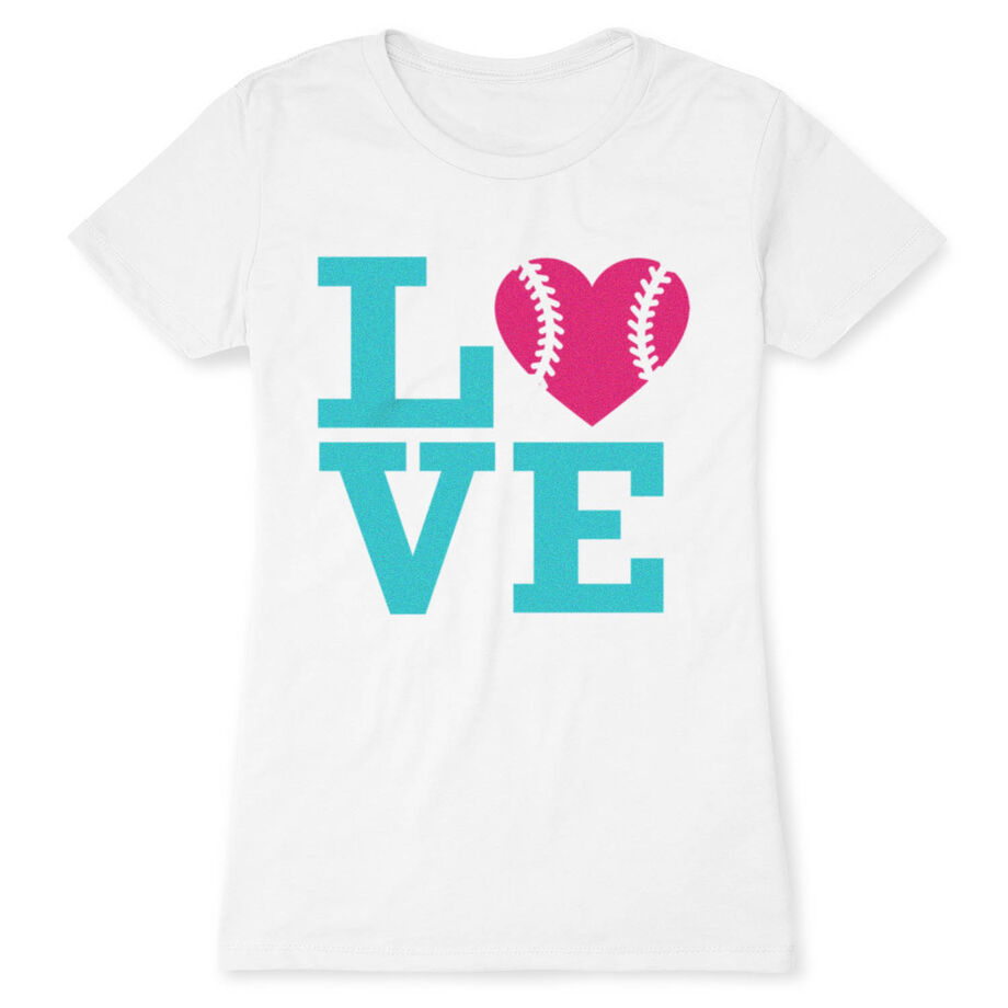 Softball Women's Everyday Tee - Love
