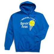 Tennis Hooded Sweatshirt - Servin' Aces