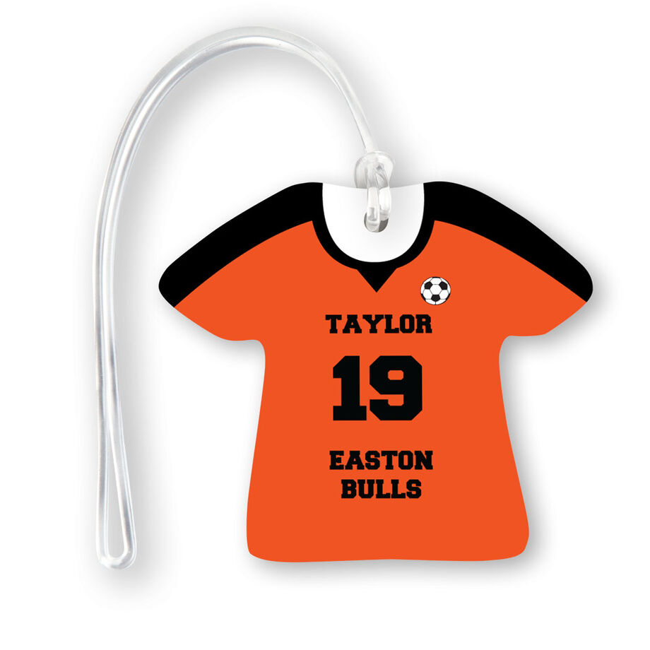 Soccer Jersey Bag/Luggage Tag - Personalized Jersey - Personalization Image