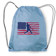 Baseball Drawstring Backpack - Baseball Land That We Love