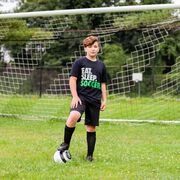 Soccer T-Shirt Short Sleeve Eat. Sleep. Soccer.