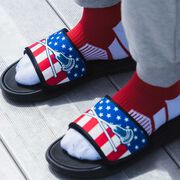 Guys Lacrosse Repwell&reg; Slide Sandals - USA Lacrosse