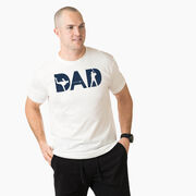 Baseball T-Shirt Short Sleeve - Baseball Dad Silhouette