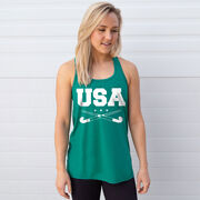 Field Hockey Flowy Racerback Tank Top - USA Field Hockey