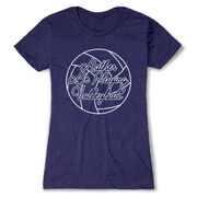 Volleyball Women's Everyday Tee - I'd Rather Be Playing Volleyball