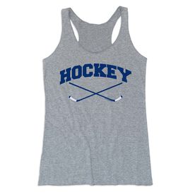 Hockey Women's Everyday Tank Top - Hockey Crossed Sticks