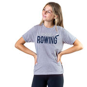 Crew Tshirt Short Sleeve I'd Rather Be Rowing