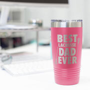 Girls Lacrosse 20 oz. Double Insulated Tumbler - Best Dad Ever