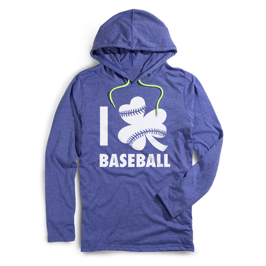 Men's Baseball Lightweight Hoodie - I Shamrock Baseball