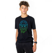  Hockey Short Sleeve T-Shirt - Have An Ice Day Smiley