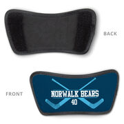 Hockey Repwell&reg; Slide Sandals - Personalized Goalie Crossed Sticks