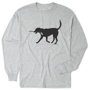 Hockey Tshirt Long Sleeve - Howe The Hockey Dog