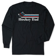 Hockey Tshirt Long Sleeve - Hockey Dad Sticks