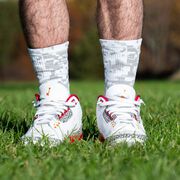 Hockey Woven Mid-Calf Socks - Player - Digital Camo