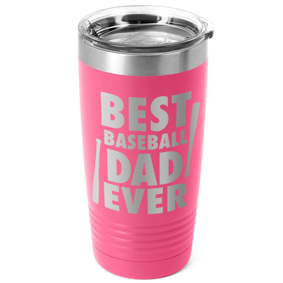 Baseball 20 oz. Double Insulated Tumbler - Best Dad Ever