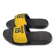 Personalized Repwell&reg; Slide Sandals - Name and Number