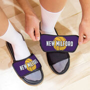 Volleyball Repwell&reg; Sandal Straps - Volleyball with Text