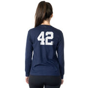Hockey Tshirt Long Sleeve - The Cold Never Bothered Me Anway #HockeyMom